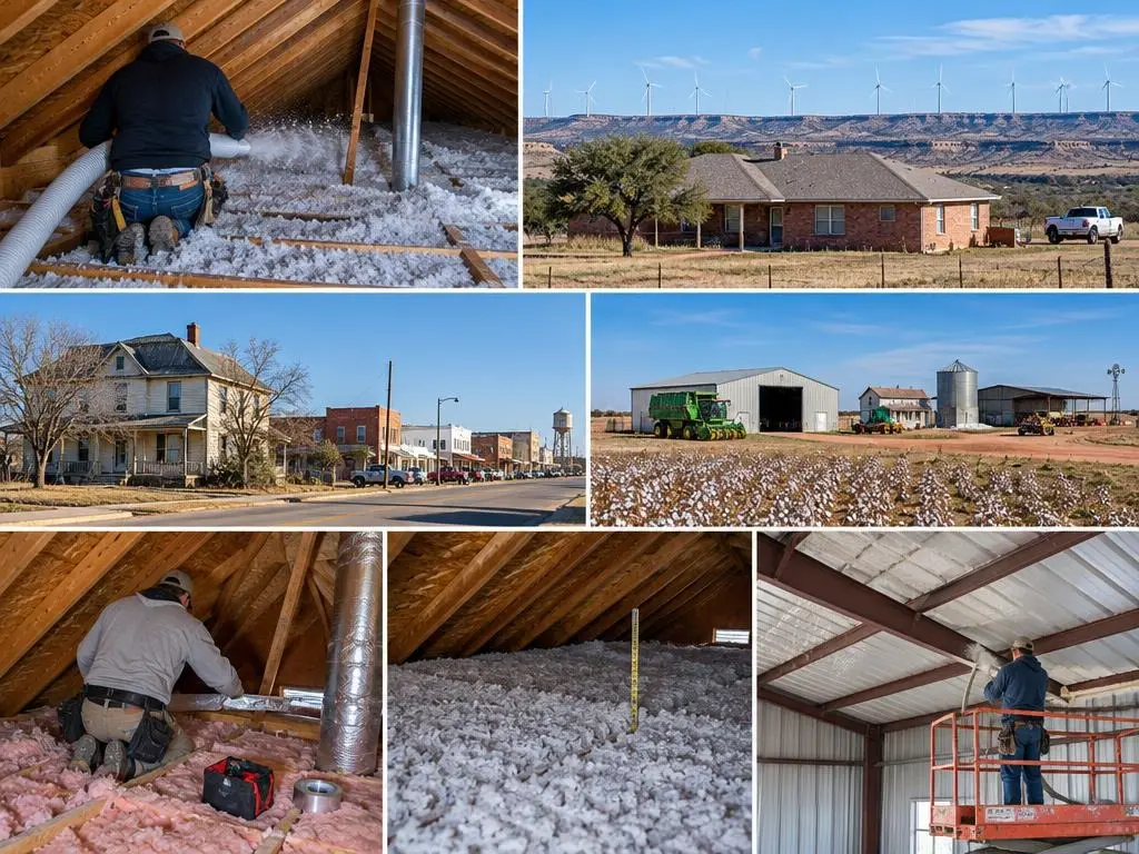 Attic Air Sealing & Insulation in Sweetwater, TX