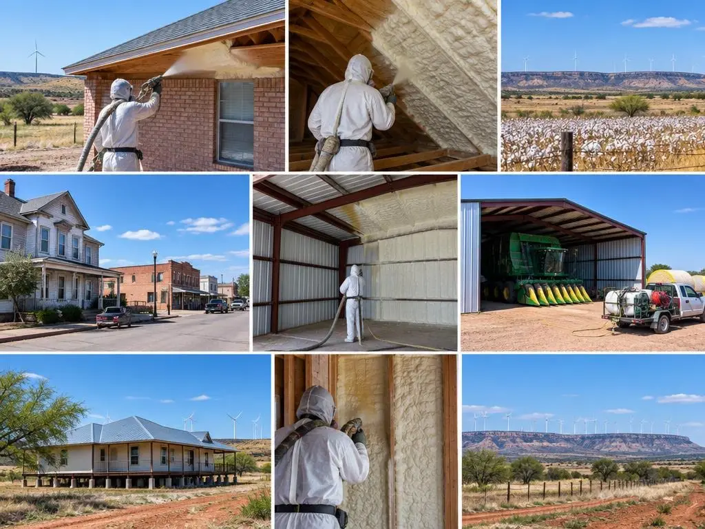 Spray Foam Insulation in Sweetwater, TX